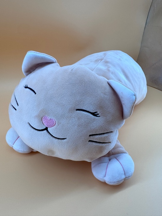 Go! Games Snoozimals 20" Peach Kitty Cat Plush Toy - Picture 11 of 11